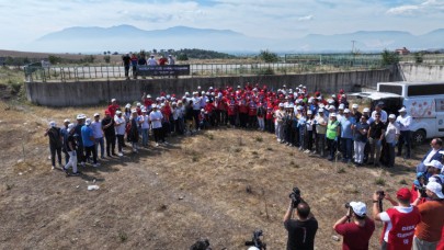 Bağ Yolu Gölet’inde 500 Gönüllü 4,5 Ton Çöp Topladı