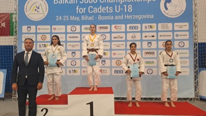 Ayla Akkaya’dan Balkan Şampiyonası’nda Çifte Judo Başarısı