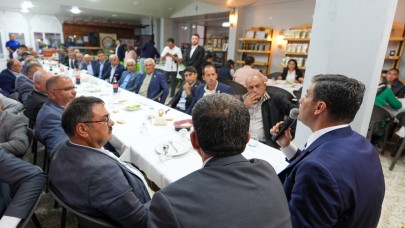 Başkan Zeyrek Köprübaşı’nda Muhtarlarla Buluştu
