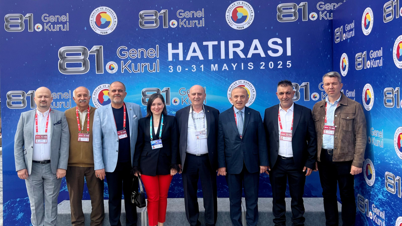 Manisa TSO, TOBB’un 81. Genel Kurulu’nda Temsil Edildi
