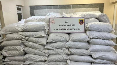 Ahmetli’de 7,9 Ton Kaçak Tütün Ele Geçirildi