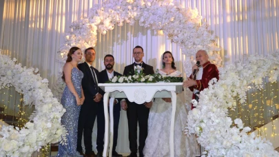 Manisa’da Meryem ve Abdulkadir Mutluluğa Evet Dedi