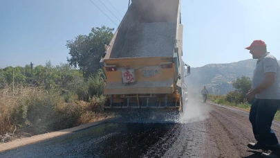 Manisa’da Asfalt Sezonu Hızla Sürüyor