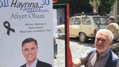 Akhisar Esnafından Merhum Ferdi Zeyrek İçin Su Hayrı