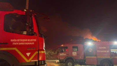 Manisa Büyükşehir Belediyesi’nden Aliağa ve Foça’daki Yangınlara Destek
