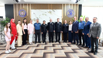 Manisa Emniyetinde Rütbe Terfi Töreni Gerçekleştirildi