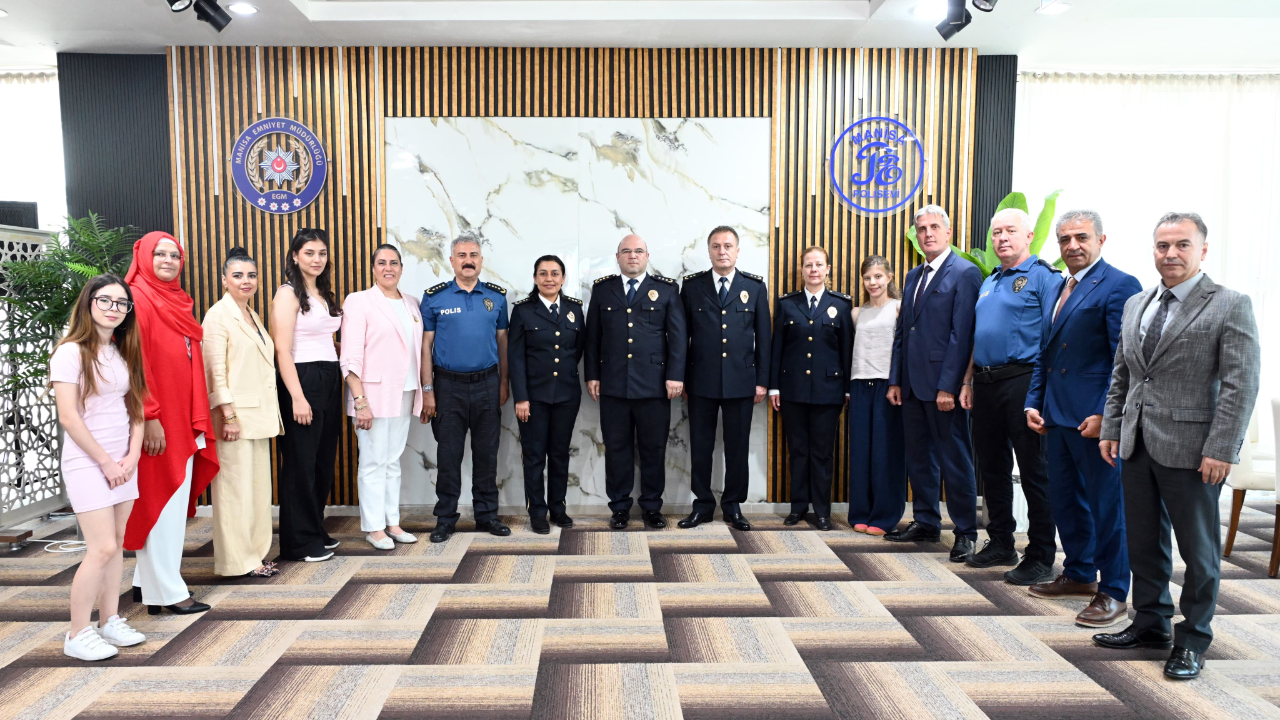 Manisa Emniyetinde Rütbe Terfi Töreni Gerçekleştirildi