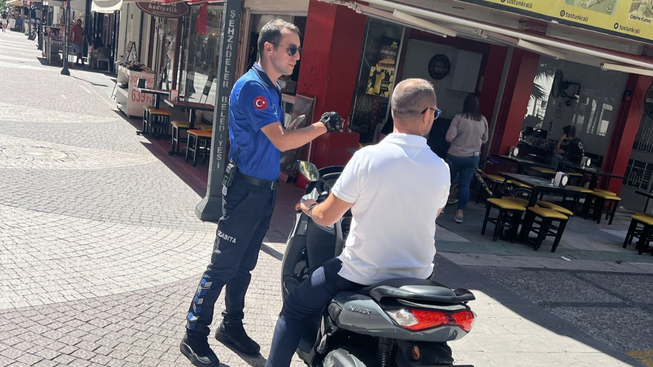 Manisa’da Yaya Alanlarına Motosiklet Girişine Geçit Yok