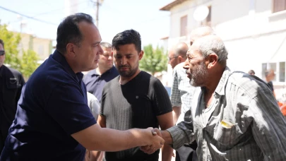 Başkan Dutlulu Yangın Bölgesinde: “İlk Andan İtibaren Teyakkuzdayız”