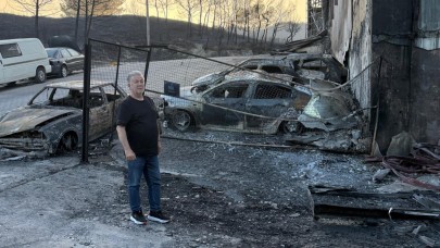 İESOB Başkanı Yalçın Ata'dan Yangın Bölgesine Destek Ziyareti