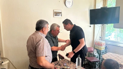 Başkan Sözcüer’den Yangın Mağdurlarına Destek Ziyareti