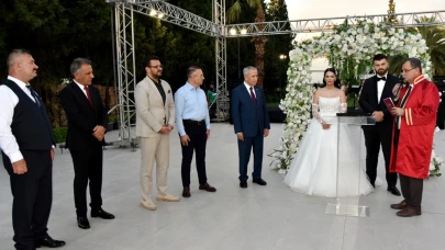 Hazal Taşkan ile Zafer Erdoğan Dünyaevine Girdi