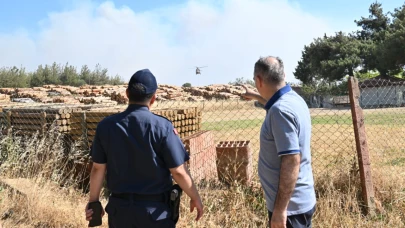 Manisa’daki Orman Yangınlarına 1.139 Personel Müdahale Ediyor