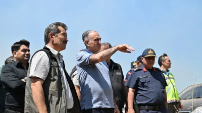 Vali Özkan: “Orman Yangınlarıyla Yoğun Mücadelemiz Sürüyor”
