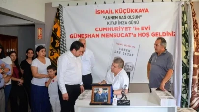KÜÇÜK KAYA' NIN  “ANNEM SAĞ OLSUN” KİTABI YOĞUN İLGİ GÖRDÜ