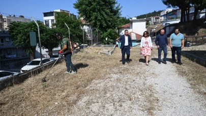 Su depolarının çevresinde yangın riskine karşı temizlik