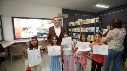 Ayvalık’ta Çocuklara Karikatürle Renkli Bir Yaz Atölyesi