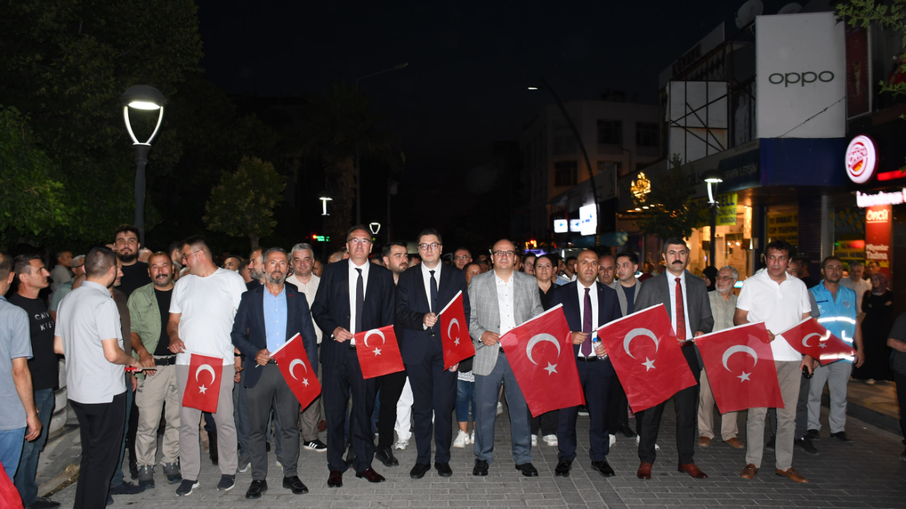 Akhisar’da 15 Temmuz Şehitleri Unutulmadı