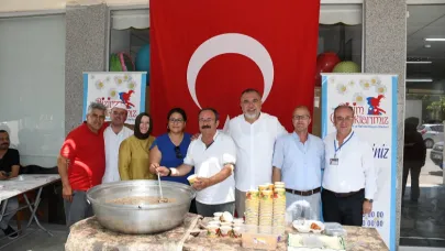 Şehitler İçin Lokma ve Aşure Hayrı Düzenlendi