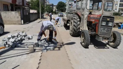 Turgutlu’da Yol Seferberliği: Asfalttan Parkeye Eş Zamanlı Çalışma