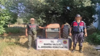 Akhisar’da Çalınan Traktör ve Tarım Aleti JASAT Tarafından Bulundu