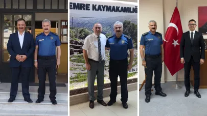 Emniyet Müdürü Aktaş’tan Yeni Kaymakamlara Ziyaret