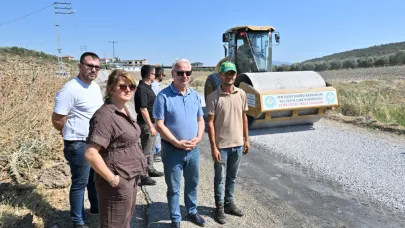 Kemiklidere’nin Yolları Yeni Nesil Asfaltla Güçleniyor