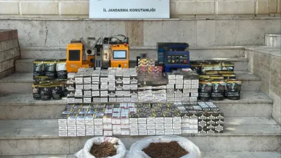 Alaşehir’de Kaçak Tütün Operasyonu: 67 Bin Sarılmış Sigara Ele Geçirildi