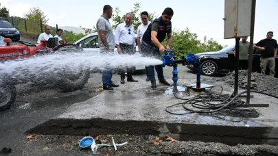 Bahçecik’te Sondaj Yenilendi, Taşıma Su Çilesi Sona Erdi