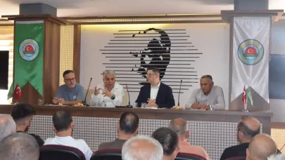 AK Parti İlçe Başkanı Sözcüer’den Ziraat Odası’na Ziyaret