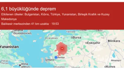 Manisa’da Hissedilen Deprem Sonrası İlk Açıklama