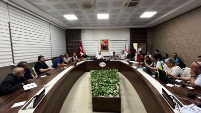 Vali Özkan, Valilik Kriz Merkezinde Çalışmaları Takip Etti