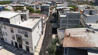 Yunusemre 50. Yıl Mahallesi’nde Asfalt Çalışması