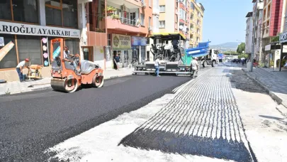 Soma’da Kurtuluş Mahallesi’nde Asfalt Çalışmaları Tamamlandı
