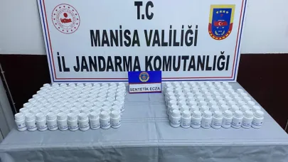 Manisa’da Uyuşturucu Operasyonu: 8 Bin 740 Sentetik Hap Ele Geçirildi
