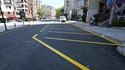 Büyükşehir 15 Yıllık Yolu 750 Ton Asfalt ile Yeniledi