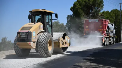 Spil Dağı’nda 23 Kilometrelik Yol Yenileniyor