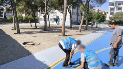 Turgutlu’da Denetimli Serbestlik Yükümlülerinden Okullara Destek