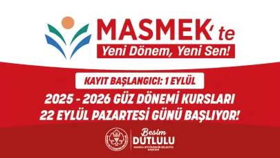 MASMEK’te Güz Dönemi Kayıtları Başladı