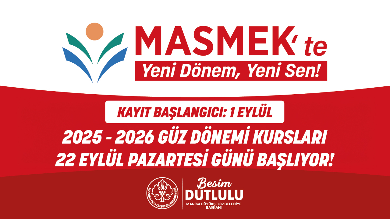 MASMEK’te Güz Dönemi Kayıtları Başladı