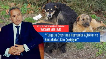 Yaşar Artar: “Turgutlu Ovası’nda Hayvanlar Açlıktan ve Hastalıktan Can Çekişiyor”