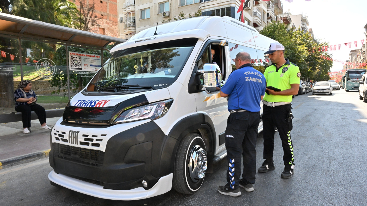 Manisa’da Servis Araçlarına Sıkı Denetim