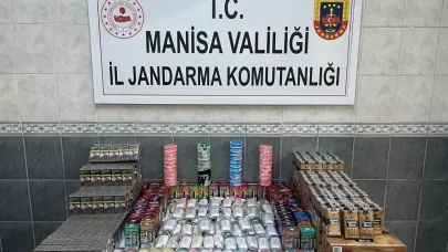 Manisa’da Jandarmadan Kaçak Sigara ve Elektronik Sigara Operasyonu