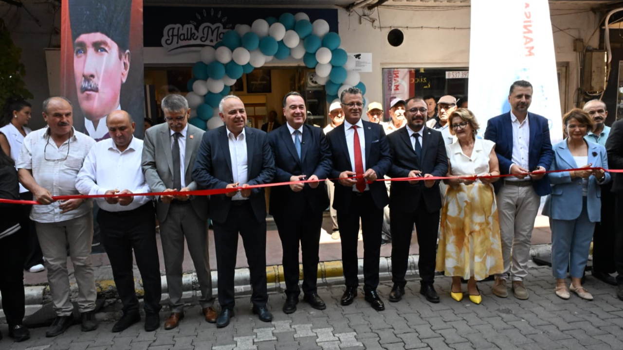 Alaşehir’de Kent Lokantası ve Halk Mandıra Hizmete Açıldı