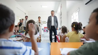 Başkan Kayserili, Kreşlerde Miniklerle Yeni Eğitim Yılını Karşıladı