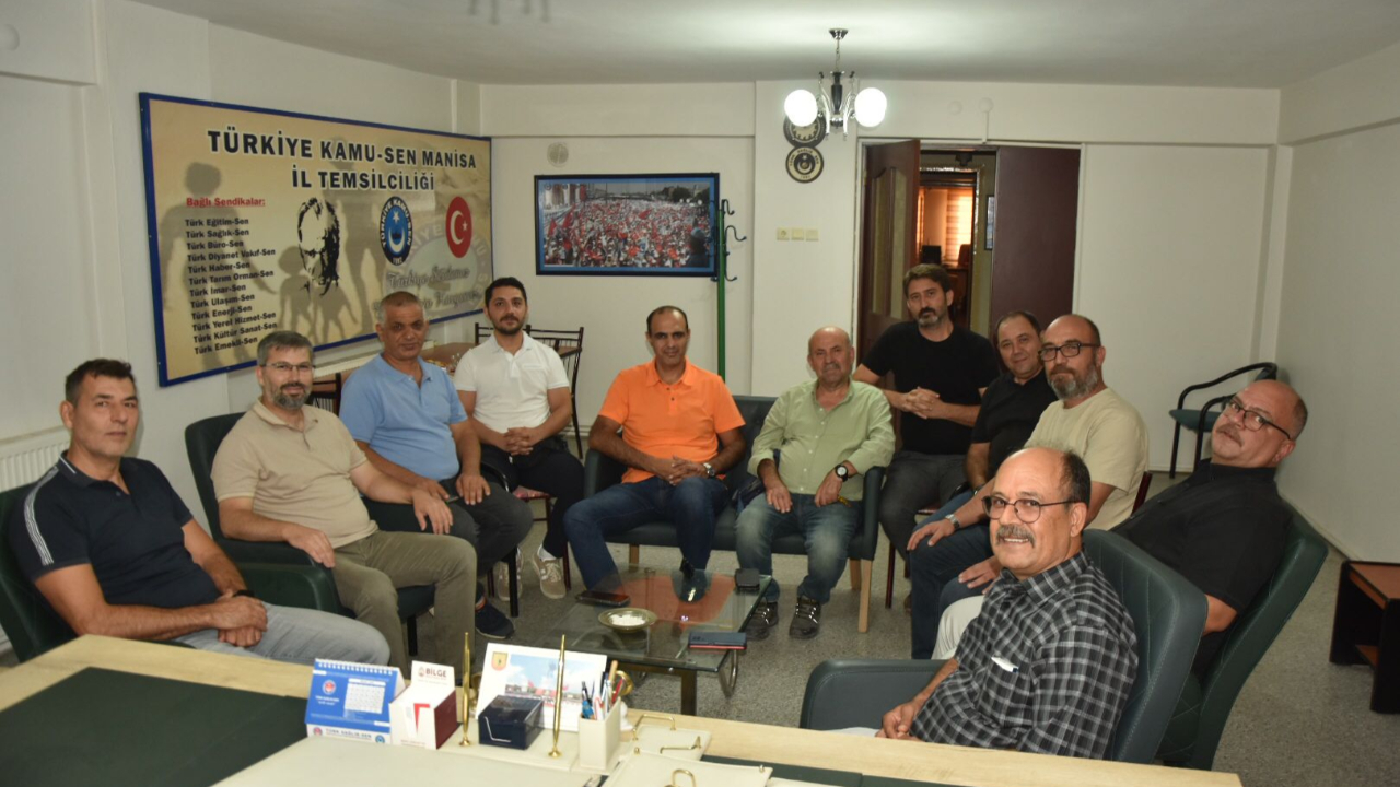 Türkiye Kamu-Sen Manisa’da Vefa Buluşması: Tulukçuoğlu’na Veda