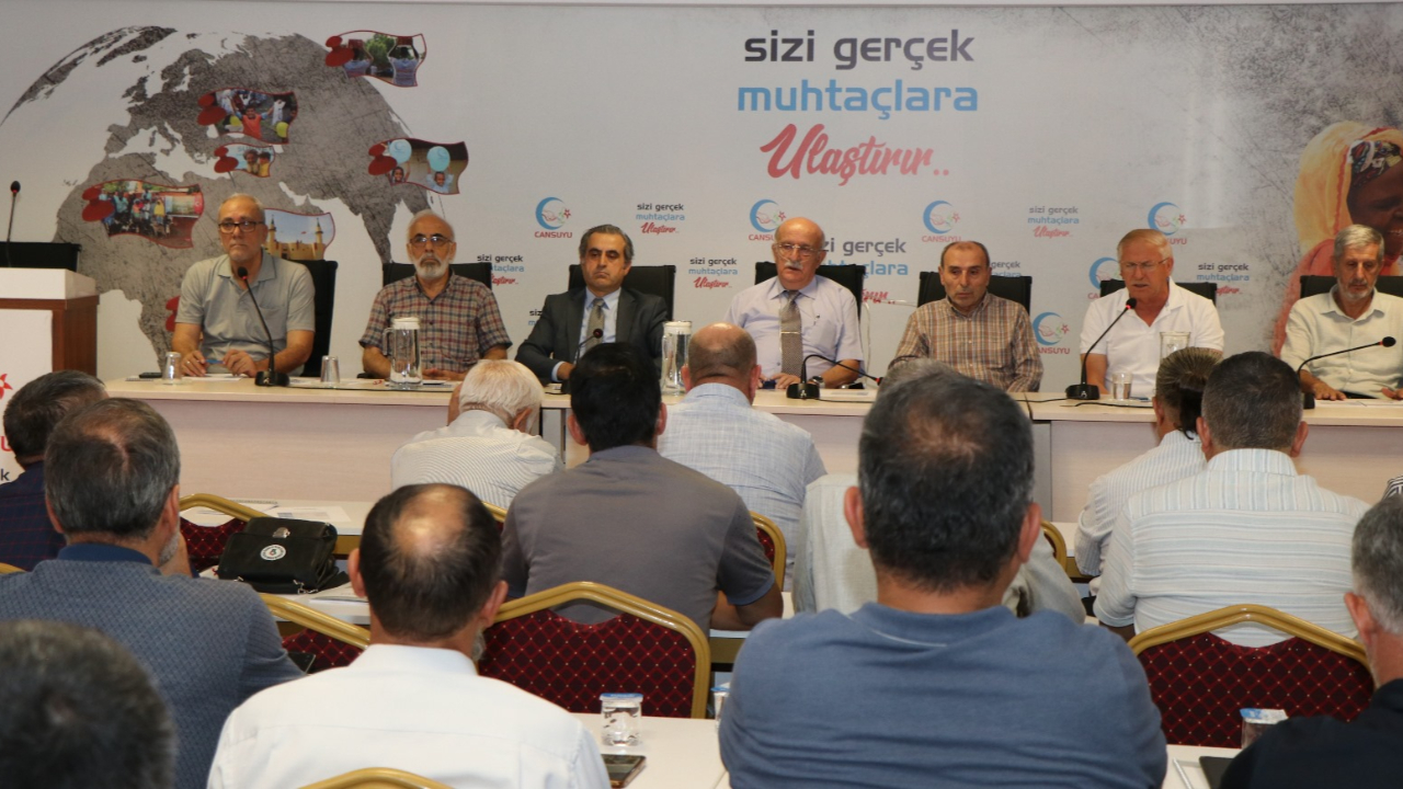 CANSUYU DERNEĞİ GENEL BAŞKANI MUSTAFA KÖYLÜ'DEN TARİHÎ KONUŞMA