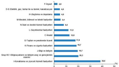 Girişimlerde bilişim teknolojisi kullanımı arttı