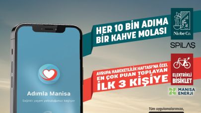 Manisa Büyükşehir’den sağlıklı yaşam için “Adımla Manisa” uygulaması