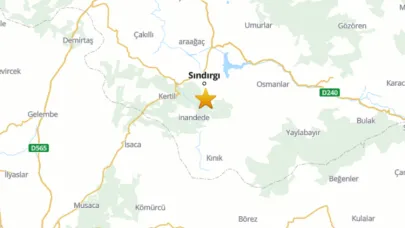 Manisa'da hissedilen bir deprem meydana geldi
